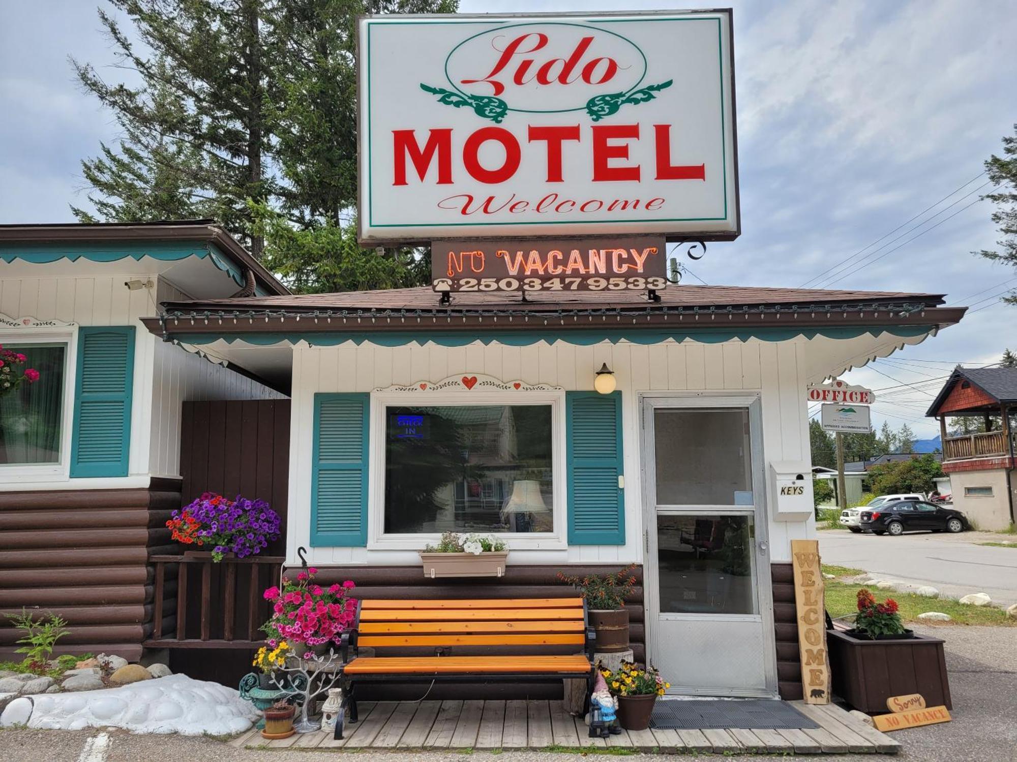 Lido Motel Радіум-Гот-Спрінгс Екстер'єр фото